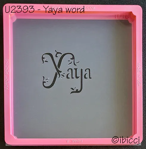 ibicci Yaya stencil